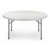 Atlas Commercial Products TitanPRO™ 60" Round Plastic Folding Table PFT2-60R